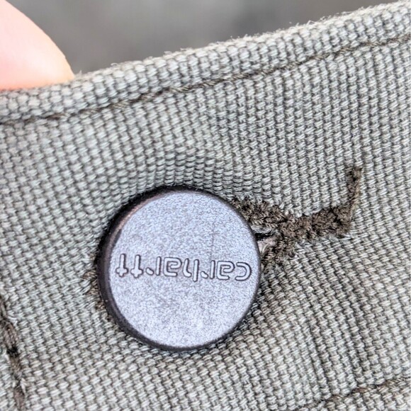 NWT Carhartt Original Fit Fire Resistant Cat2 Canvas Work Pants Gray - Picture 5 of 11